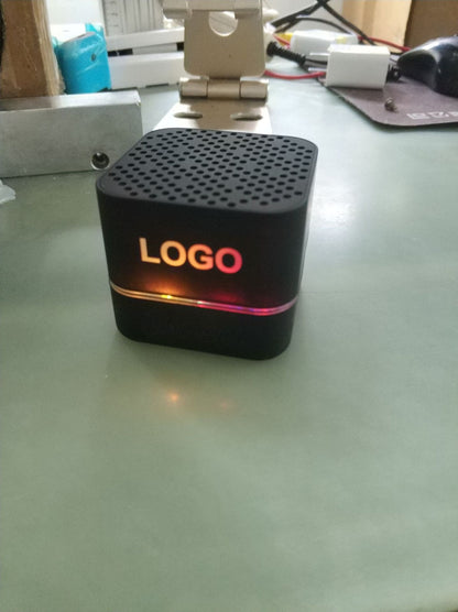 Water-resistance Wireless Speaker w/LED Logo