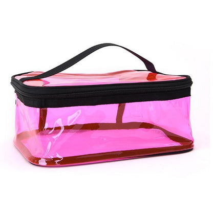 Clear Makeup Zipper Bag (Big)