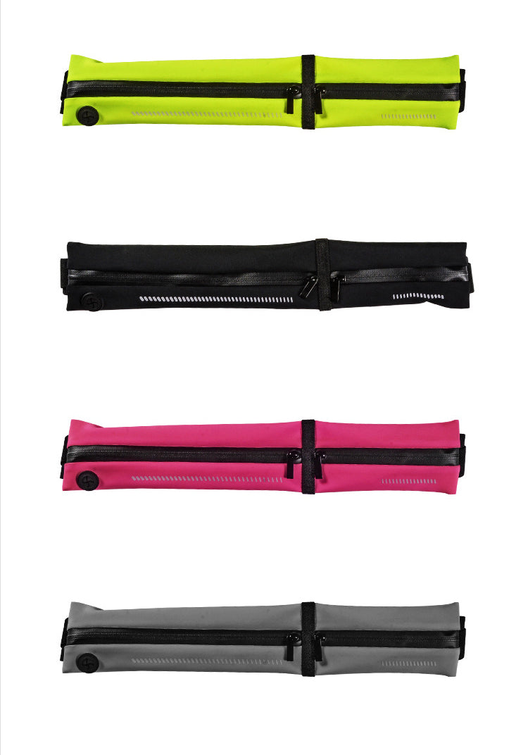 Reflection Fanny Pack Outdoor Sports Water Resistant Polyester Waist Bag
