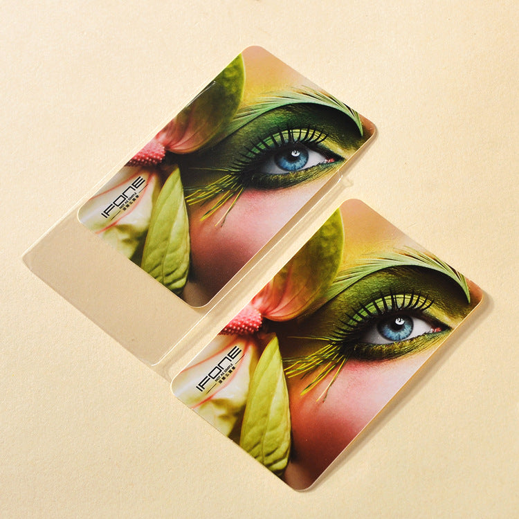 Rectangle Shape UV Exposure Test Meter Card/Glasses Lens Test Card