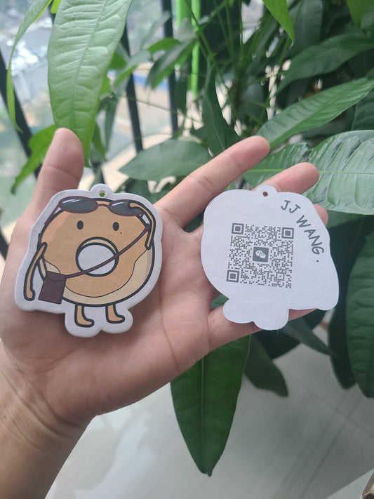 Custom Air Freshener W/A QR Code
