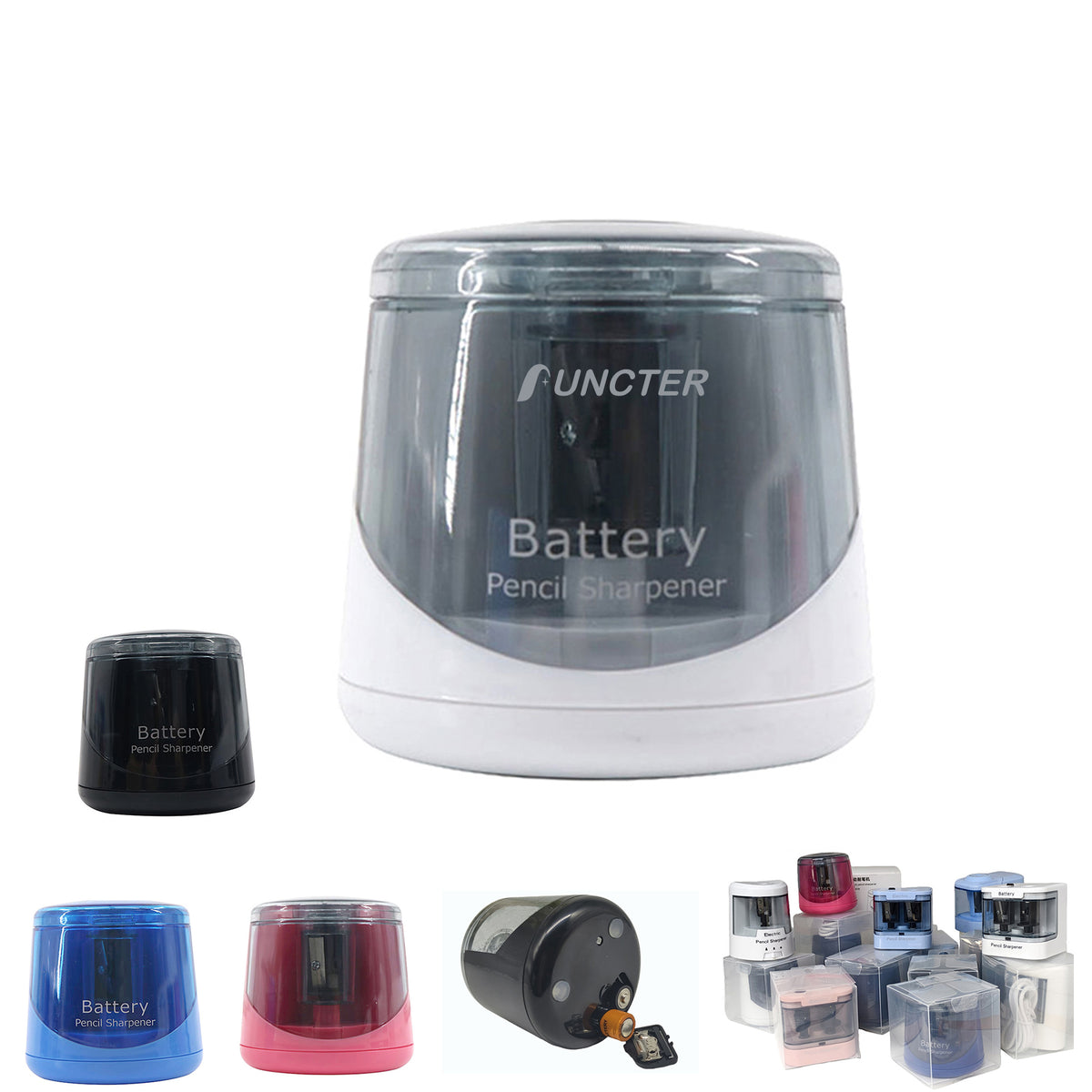 Battery-Powered Portable Electric Pencil Sharpener