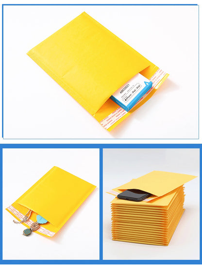 4.7 x 5.5" Kraft Bubble Mailer Self Seal Padded Envelopes for Shipping/ Packaging/ Mailing