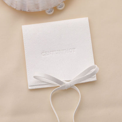 3.2" Envelope Jewelry Pouch Jewelry Packaging Gift Pouch Mini Bow Pouch