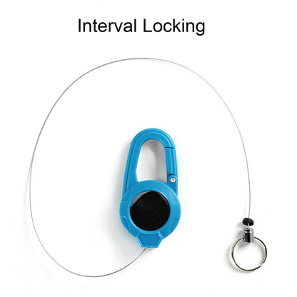 Retractable Badge Reel ID Badge Holder Clip w/ Interval Locking
