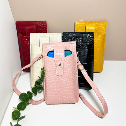 Cell Phone Purse Small Crossbody Bag for Women Mini Messenger Shoulder Handbag