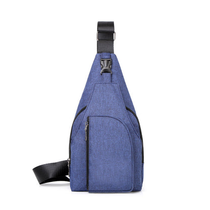 Men's Oxford Sling Bag Chest Crossbody Shoulder Bag