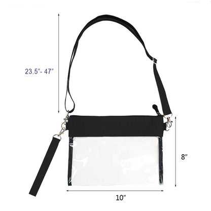 PVC Transparent Cross body Bag Single Shoulder Bag