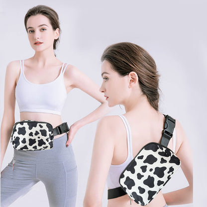 Nylon Waist Bag Fanny Pack Crossbody Bag Belt Bag with Adjustable Strap