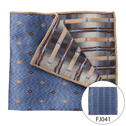 13x13" Pocket Squares for Men Mens Handkerchiefs for Wedding Business Banquet Suit Accessories