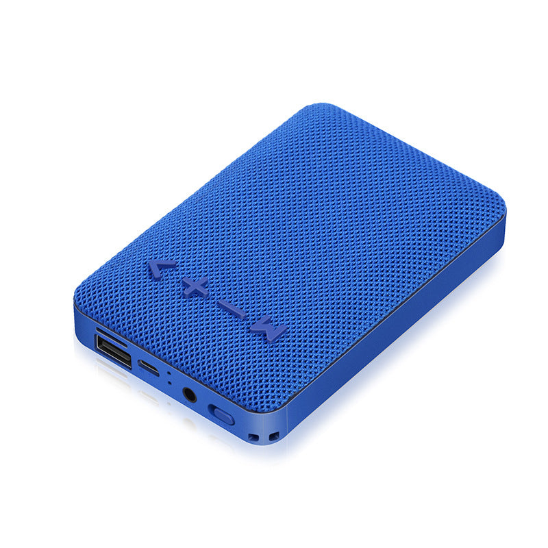 Blue Back View
