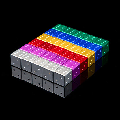 Metal Mini Party Cube Dice Bar Dice
