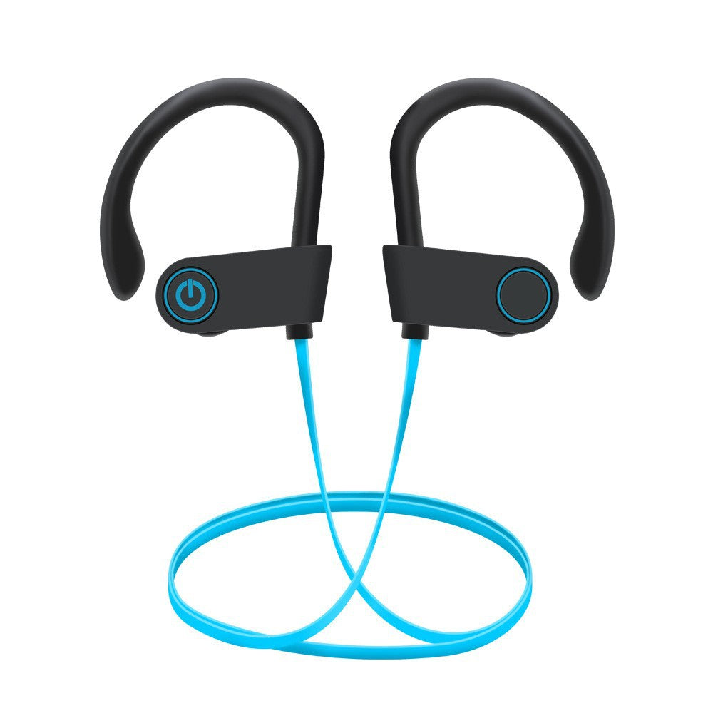 Metal Magnetic Attraction Handfree Running Earbuds Neckband Sport Wireless Headset