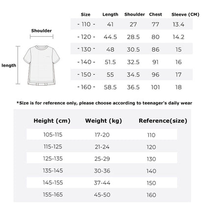 Youth Girls Athletic Ice Touch Breathable Short Sleeve Quick Dry Running Sports T-shirt