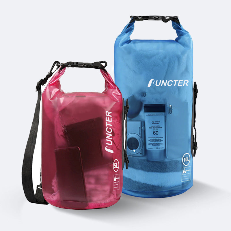 10L Transparent Waterproof Tube Bag/Dry Bag