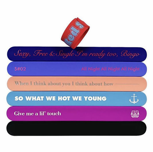 Silicone Slap Wristband