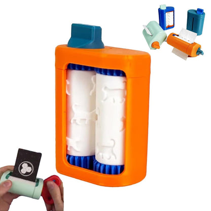 Mini Dual Roller 3D Printed Business Card Embosser
