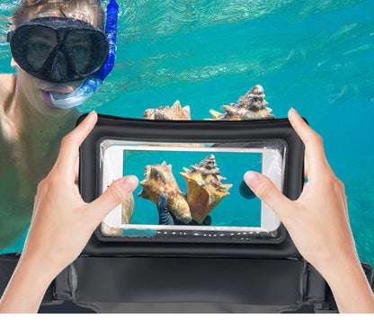 Inflatable Float TPU Waterproof Waist Bag For Smart Phones