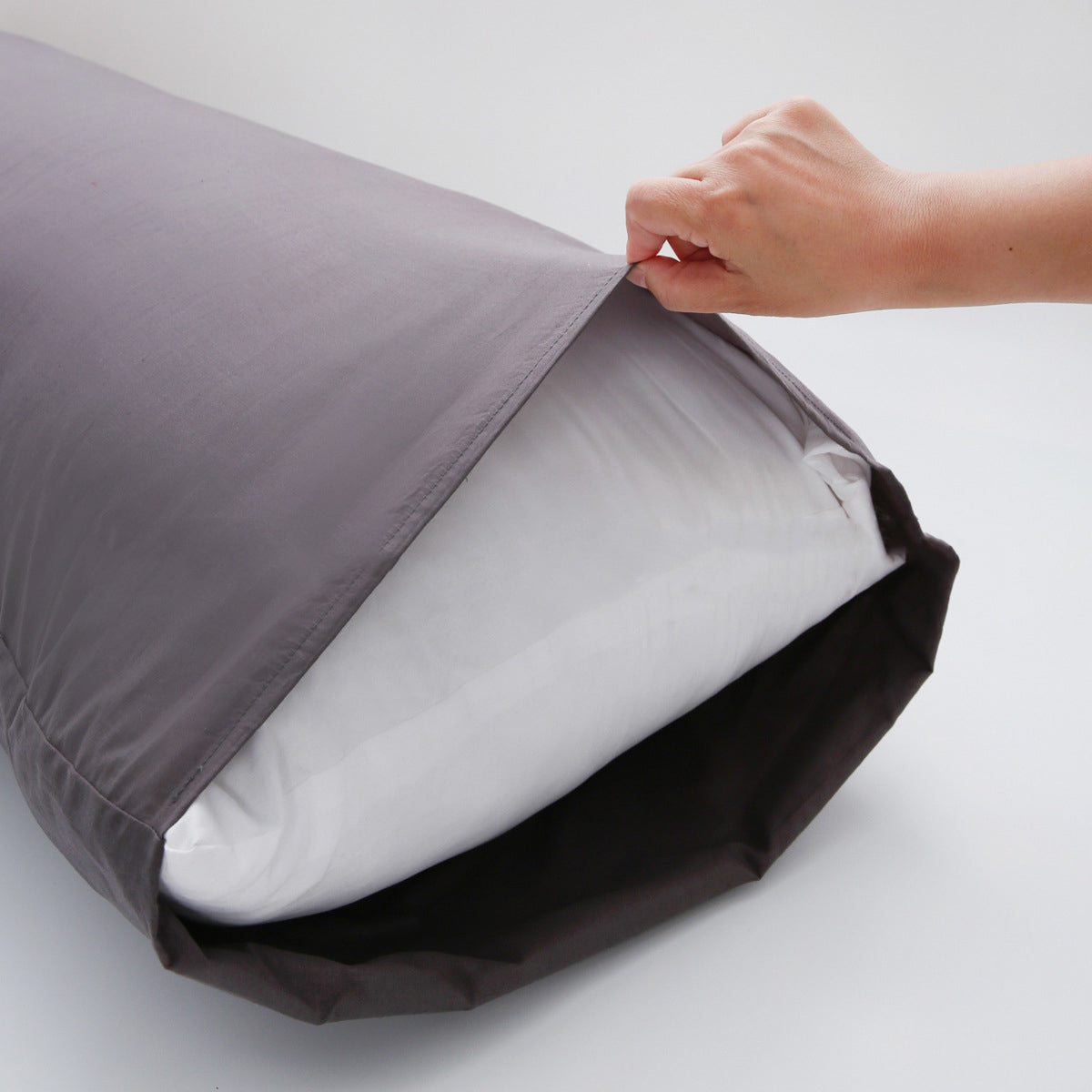 20 x 54" Embroidery Square Cotton Throw Pillowcase Body Size Pillow Cover - Envelope Closure