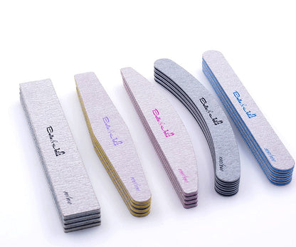 Double Sides 100/180 Grit Emery Board For Natural Nails