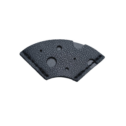 Sector Shape Bookmark PU Leather Bookmark Page Corner for Book Lover