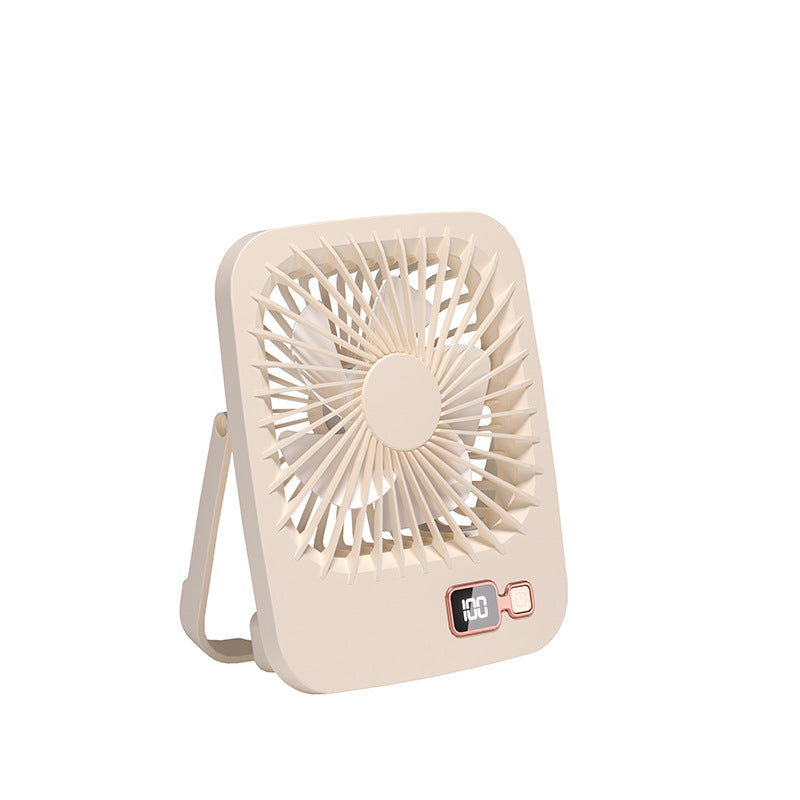 1200mAh Power Bank Desk Fan USB Rechargeable Fan Hook Hanging Fan