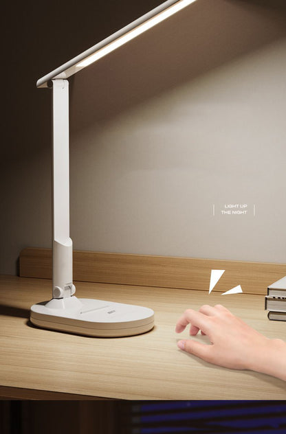LED Desk Lamp 3 Brightness Level W/Touch Switch, Battery Operated Lamp Rechargeable Lamp
