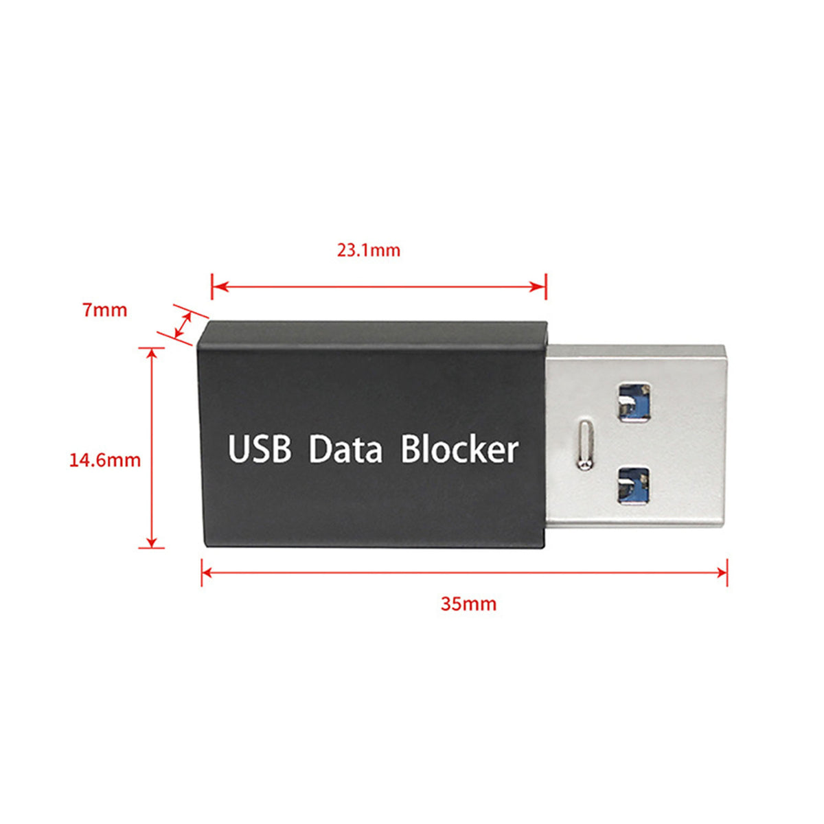 USB-A to USB-A Data Blocker-Protect Against Juice Jacking