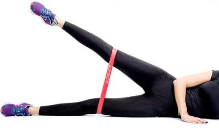 0.9 mm Thick Latex Stretch Yoga Strap Band