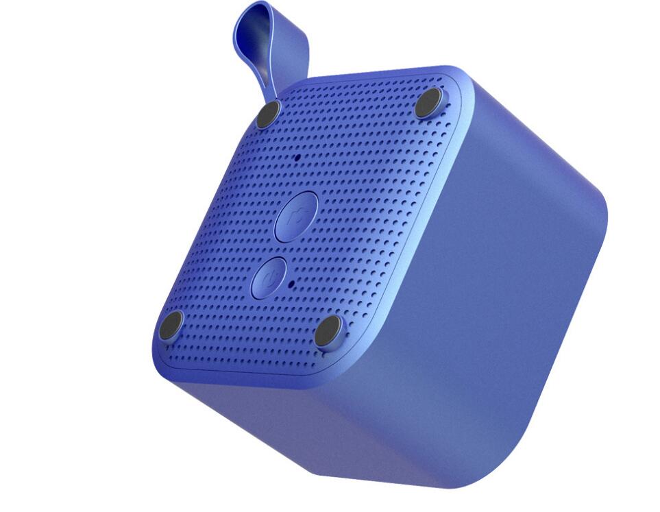 New Powerful Stereo Sound Mini Cube Portable Wireless W/ Selfie Function