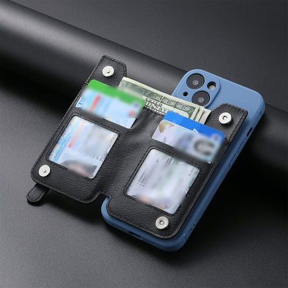Stick-on Phone Wallet, Slim Expandable Credit Card Pocket
