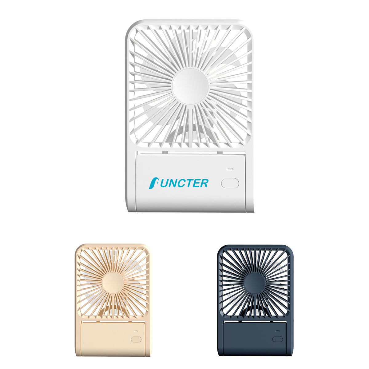 Portable Light Weight Rechargeable Handheld Mini Fan 3 Levels Wind Speed Hanging Fan