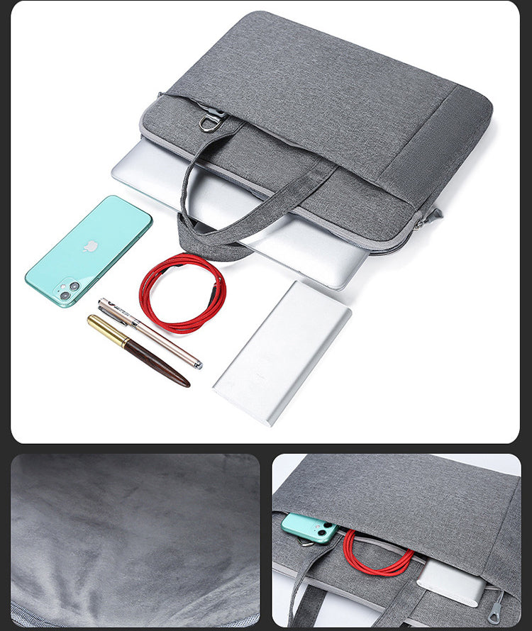 15.6" Laptop Bag Laptop Sleeve With Carrying Handle With Shoulder Strap