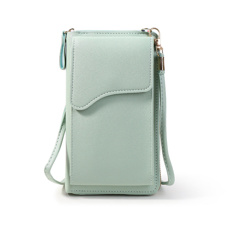 PU Leather Cell Phone Purse Bag Small Crossbody Bag Mini Messenger Bag Wallet Bag Shoulder Handbag