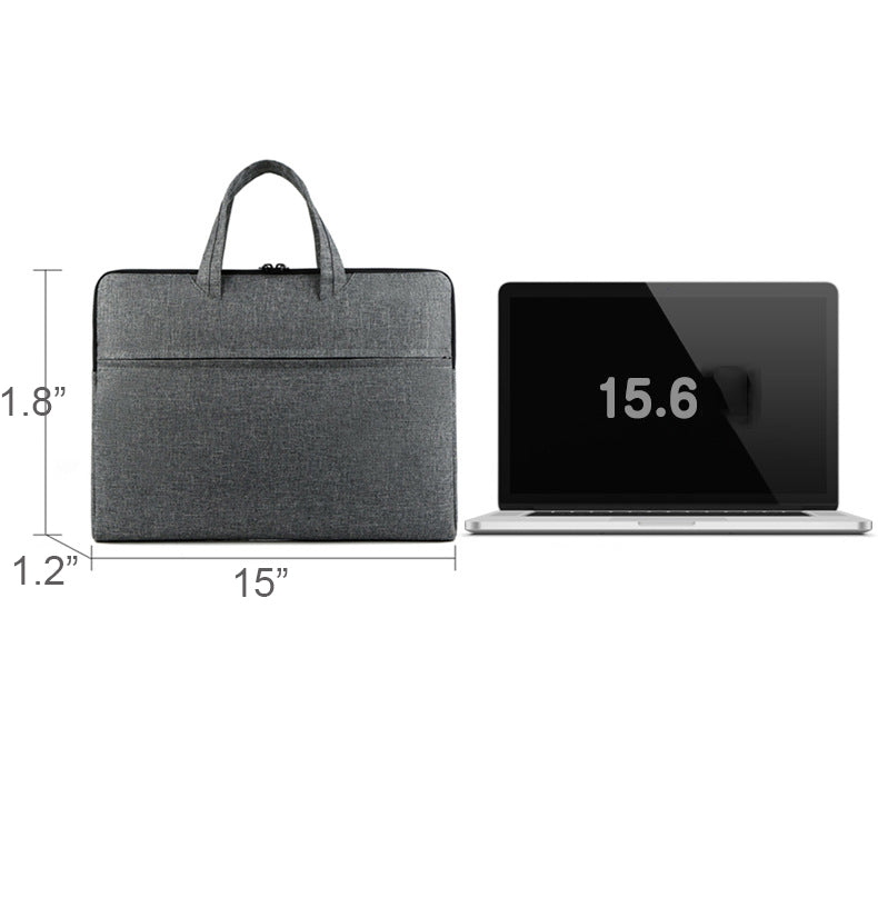 15" Laptop Bag Business Briefcase Business Bag Laptop Sleeve With Carrying Handle