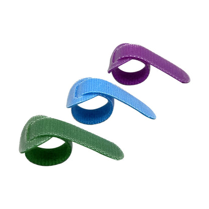 Adjustable 5.9" L Self-Adhesive Cable Ties Cord Straps