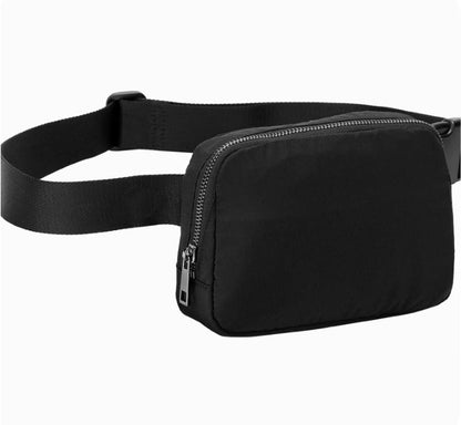 Nylon Waist Bag Fanny Pack Crossbody Bag Belt Bag with Adjustable Strap