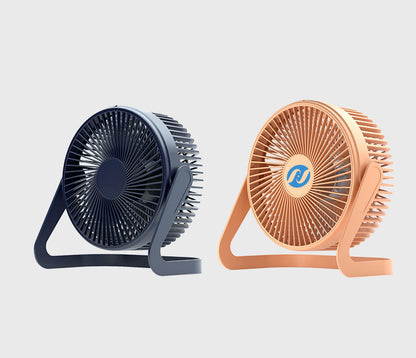 6" Plug-in Desk Fan USB Fan 2 Level Speed Adjustable Fan(Size M)