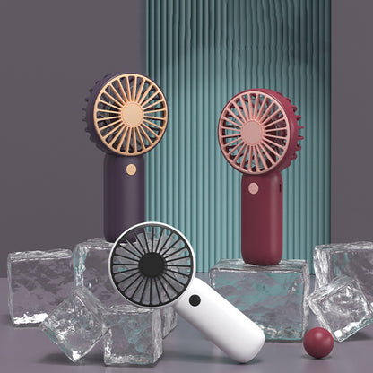 Mini Portable Handheld Fan Mini Breeze Rechargeable Hand Fan USB Rechargeable Fan