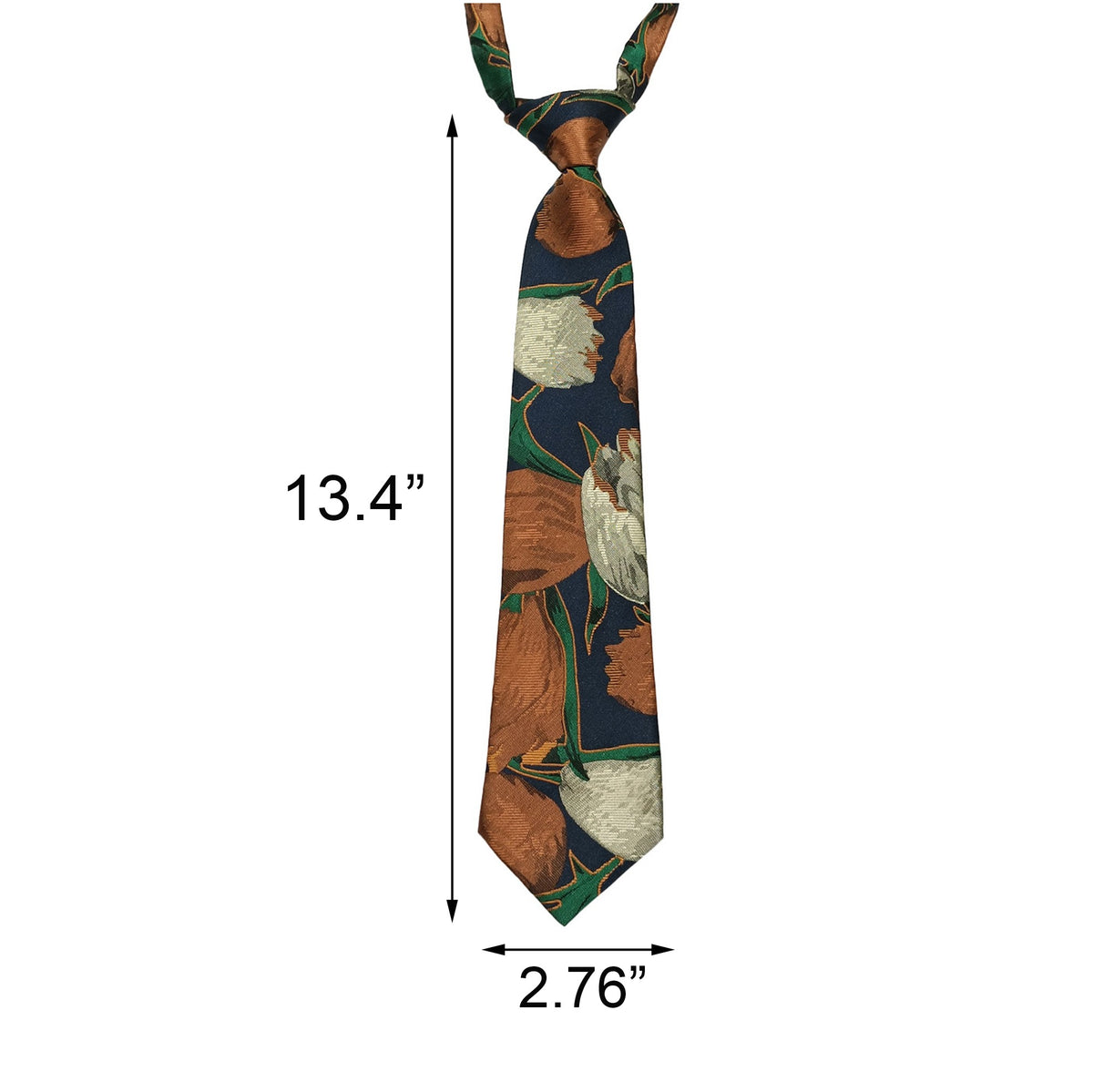 13.4"L x 2.76"W Custom Pre-tied Adjustable Neck Strap