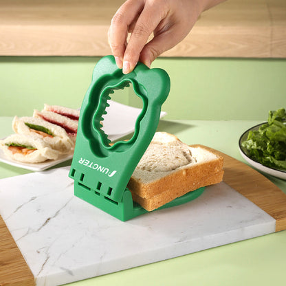 Flower Shaped Sandwich Cutter Sandwich Sealer Cutter Crustless Sandwich Maker for Lunchbox