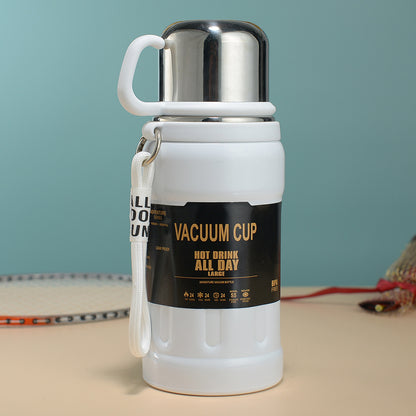 20 Oz/600ml Water Bottle Vacuum Insulated Stainless Steel Bottle Thermal Bottle W/ Own Cup