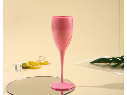 6 Oz. Plastic Wine Glasses