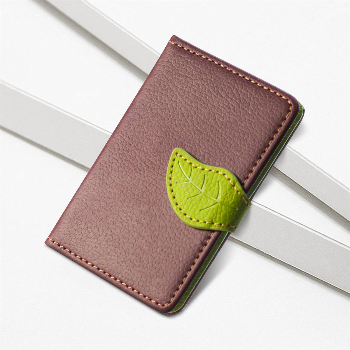 Stick-on Phone Wallet, Slim Expandable Credit Card Pocket