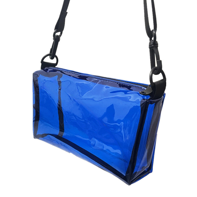 Stadium Approved Bag PVC Transparent Shoulder Bag Clear Bag Crossbody Bag