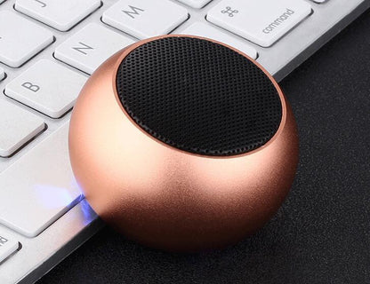 Aluminum TWS Pair Link Selfie Speaker