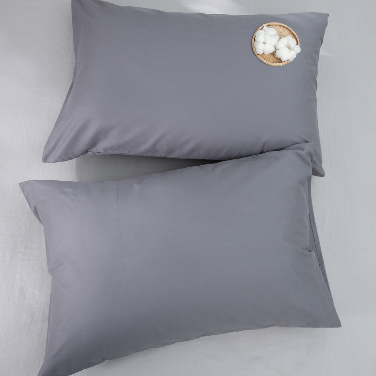 20 x 28" Premium Square Cotton Throw Pillowcase - Envelope Closure
