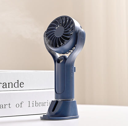 Portable Fan Misting Fan Desk Fan Handheld Fan For Outdoor Rechargeable Mini Fan