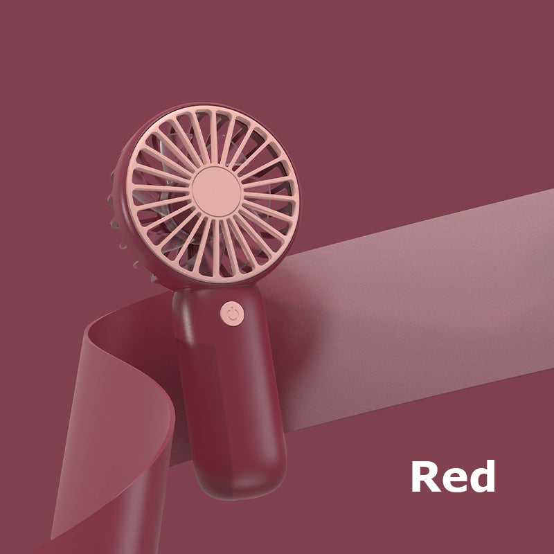 Mini Portable Handheld Fan Mini Breeze Rechargeable Hand Fan USB Rechargeable Fan