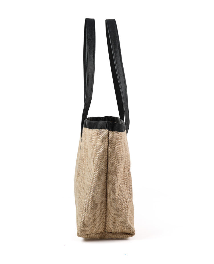 Burlap Hand Bags